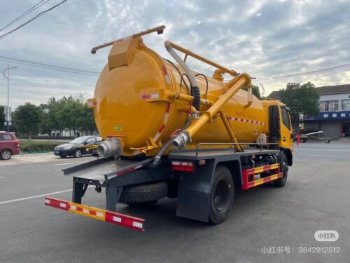 Sewage Suction Truck - Sewage Suction Truck 2093 - CLW Heavy Industry — China's Manufacturer of High-End Special-Pu...